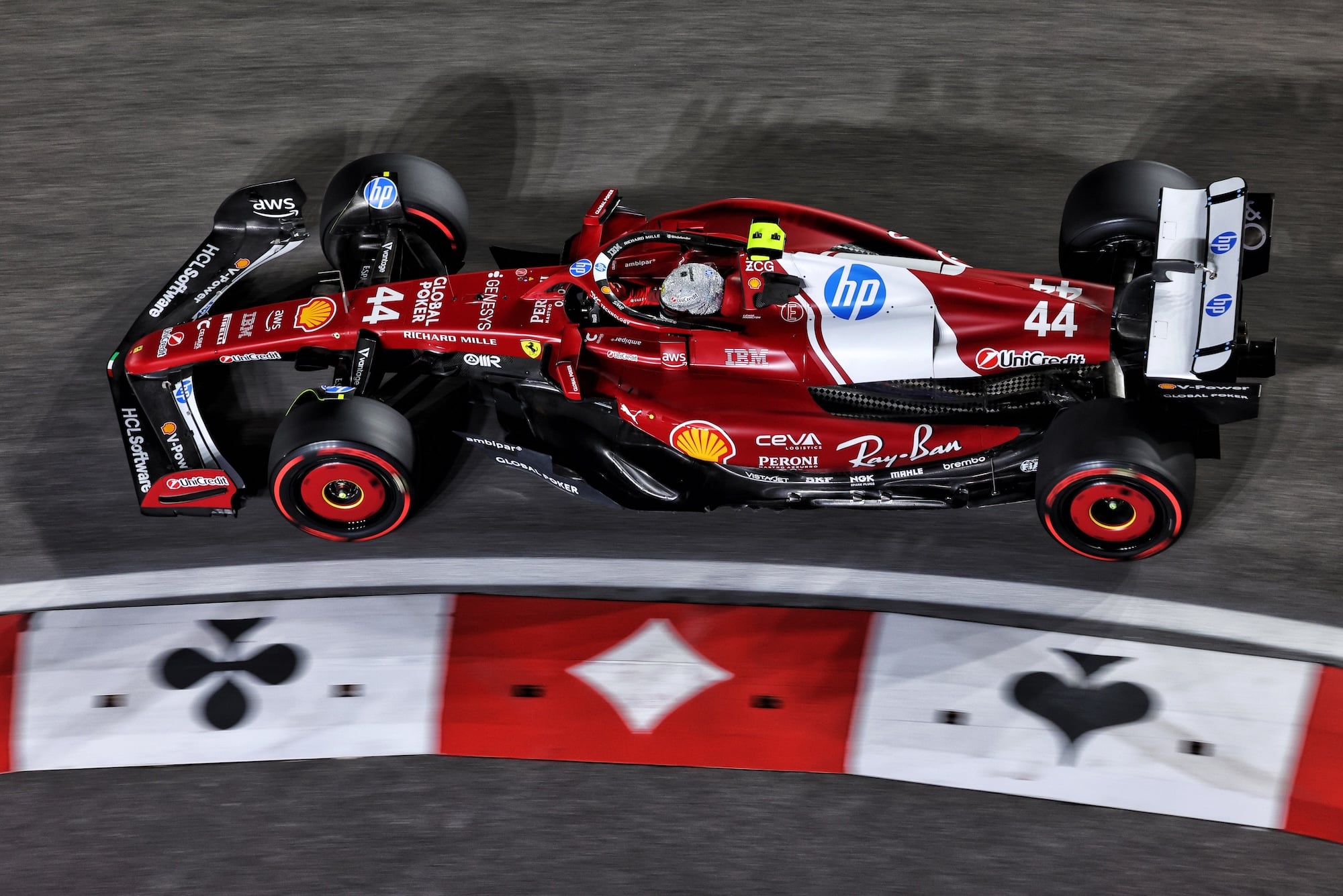 F1: Ferrari foca em vitória nas últimas corridas após desempenho mais consistente Lewis Hamilton (GBR) Ferrari SF-25.