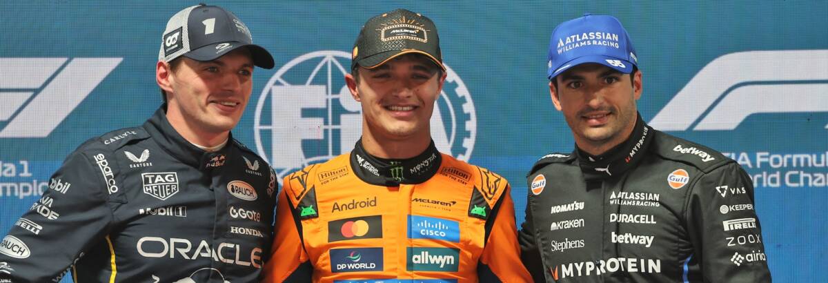 F1: FIA divulga o grid de largada oficial do GP de Las Vegas 2025