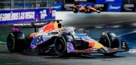 F1: Hadjar celebra melhor fim de semana do ano após P8 em Las Vegas