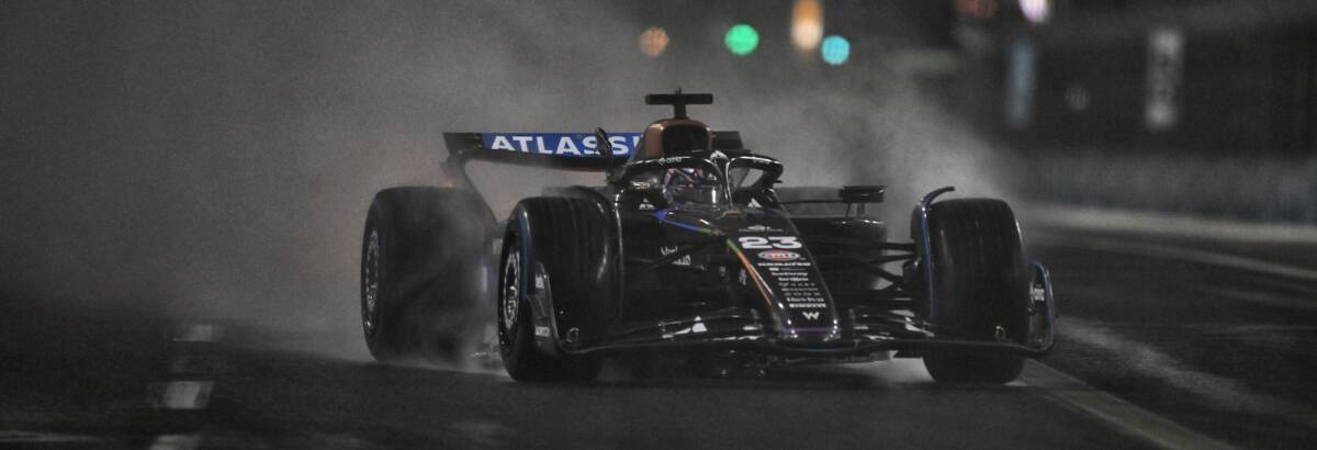 F1: Albon explica irritação no rádio após acidente em Las Vegas