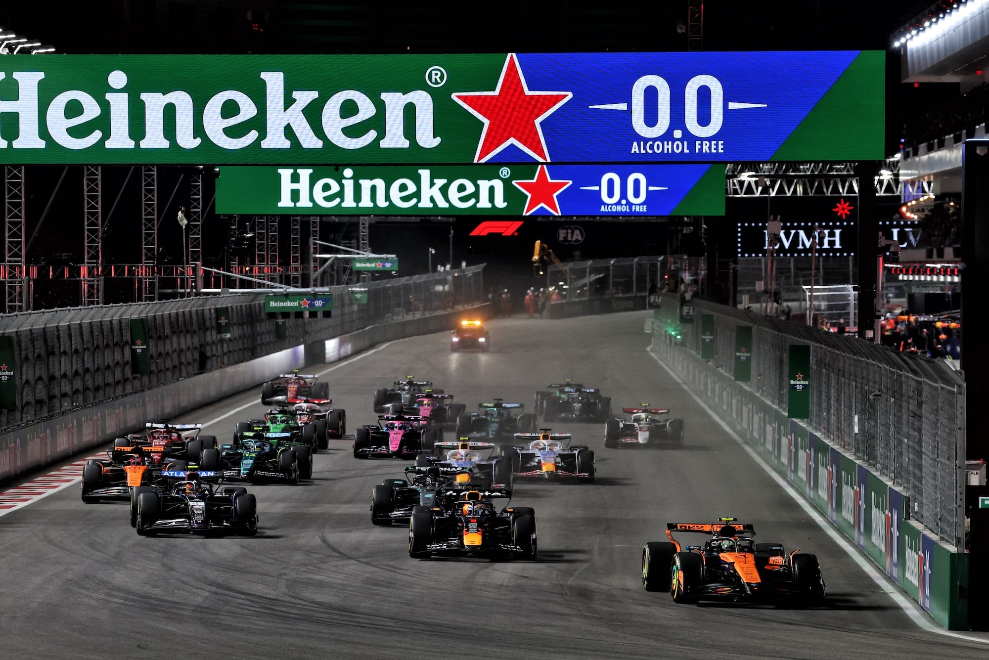 F1: Saiba quem são os dez pilotos mais bem pagos em 2025 F1 2025, Fórmula 1, GP de Las Vegas, Strip, Nevada