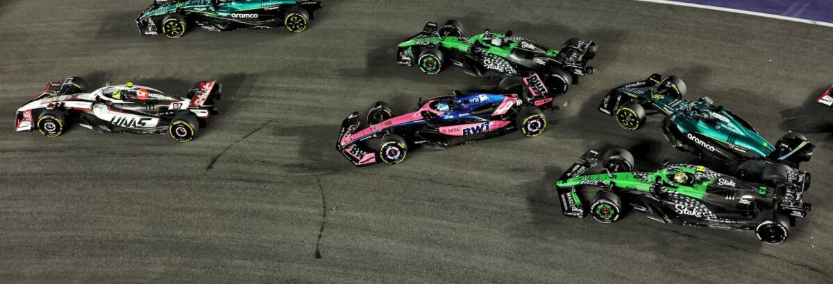 F1: Gasly e Colapinto sofrem com danos na largada e Alpine deixa Vegas sem pontos