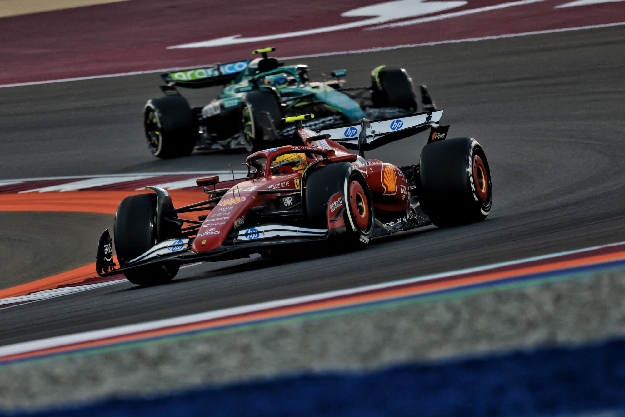 Lewis Hamilton (GBR) Ferrari SF-25.