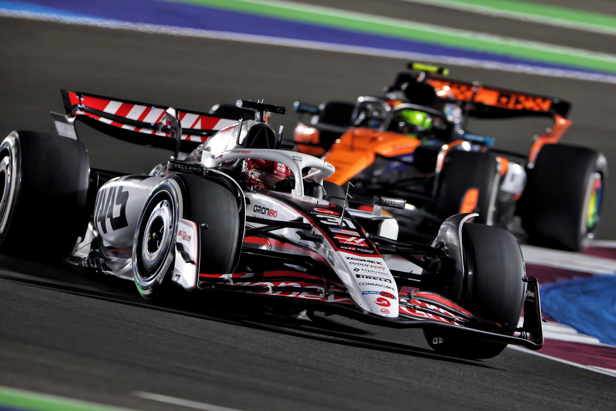 Esteban Ocon (FRA) Haas VF-25.