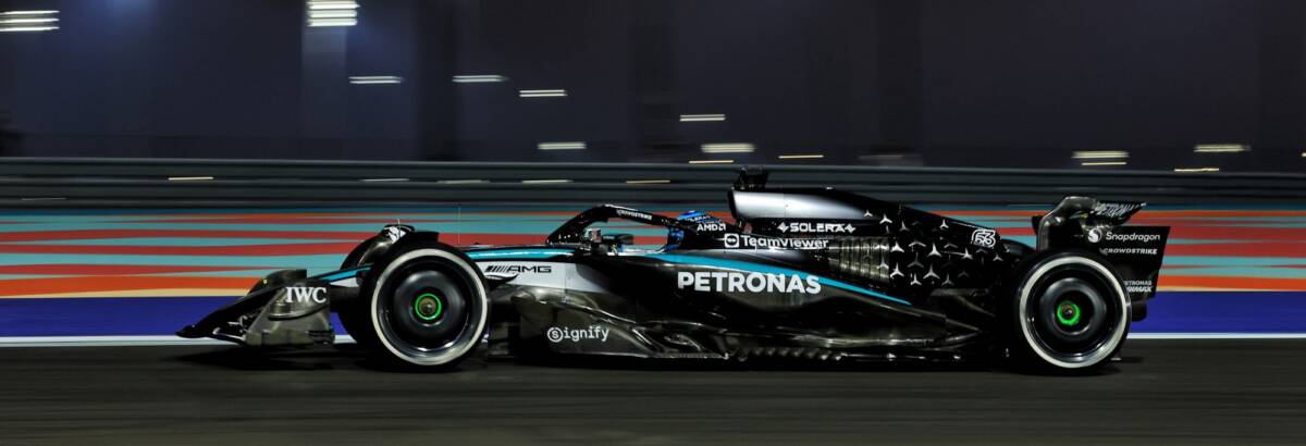 F1: Russell confiante com P4 na sessão de classificação para o GP do Catar