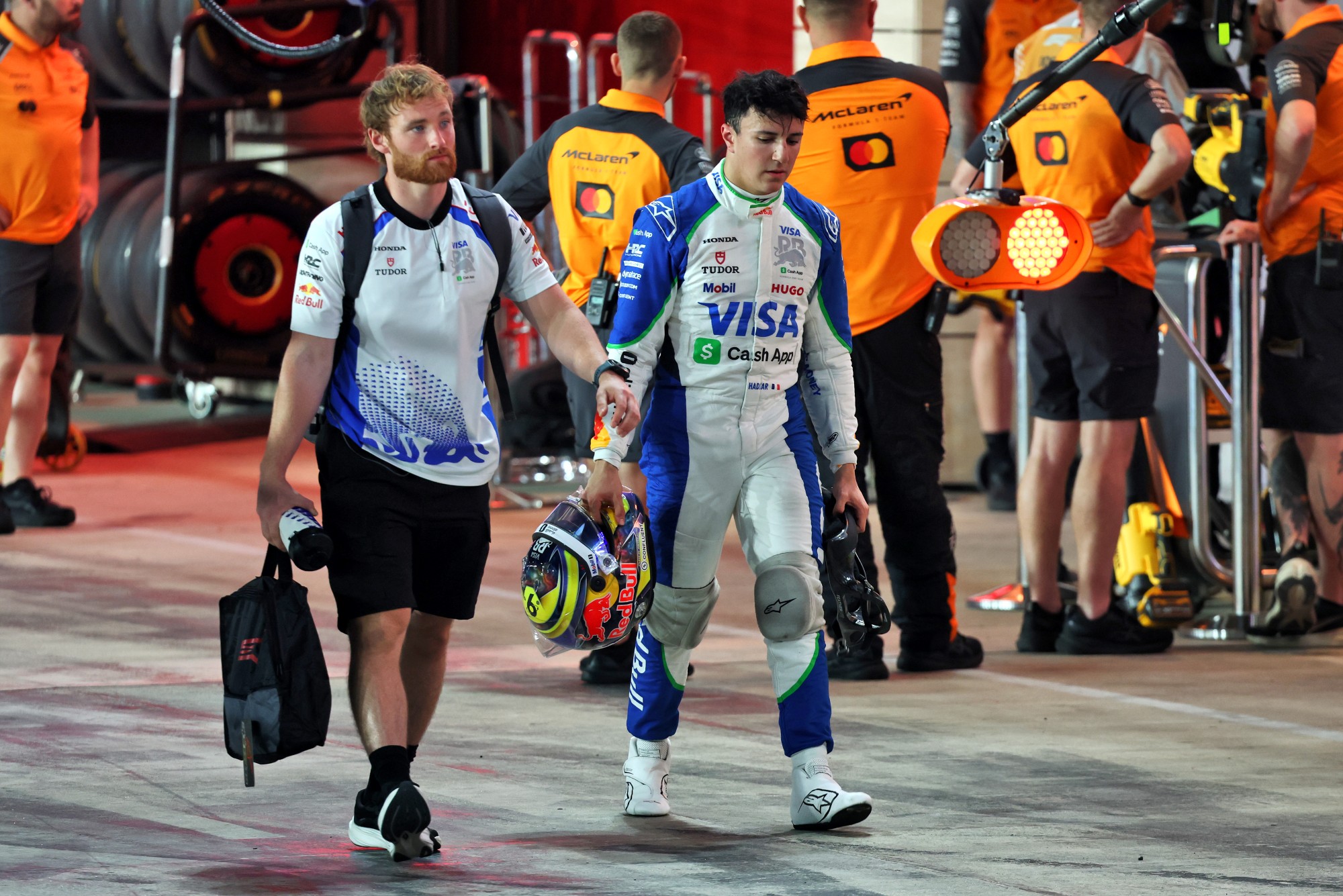 Isack Hadjar (FRA) Racing Bulls.