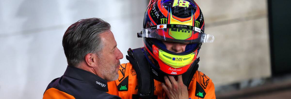 F1: Interrupção de Brown em conversa de Piastri chama atenção após acusação de descaso