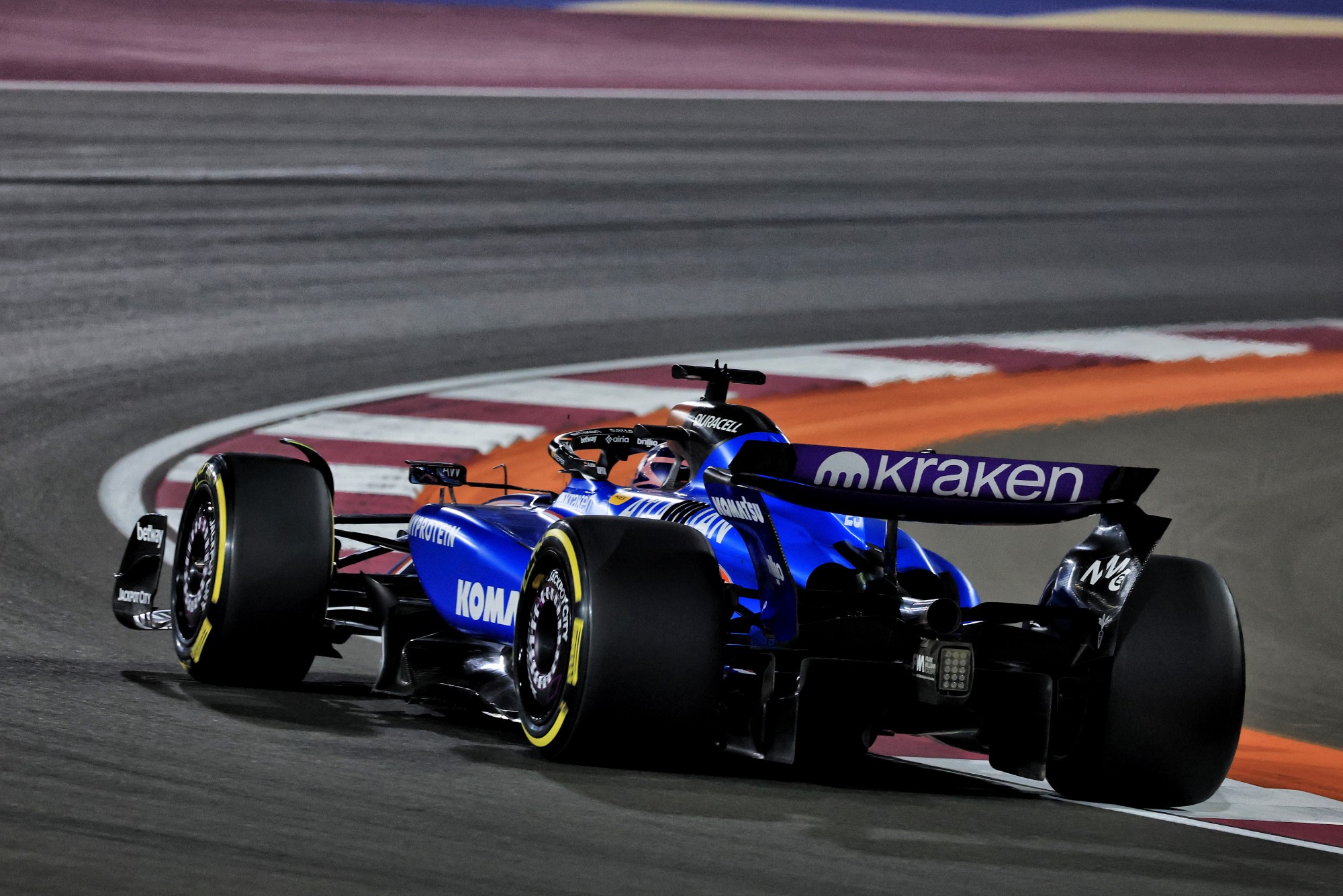 Alexander Albon (THA) Atlassian Williams Racing FW47.