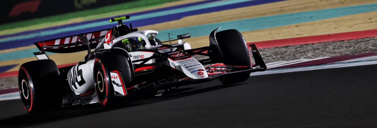F1: Haas enfrenta dia difícil no Catar com problemas de pit stop e penalidades