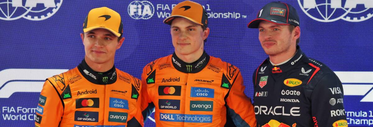 F1: FIA divulga o grid de largada oficial do GP do Catar 2025