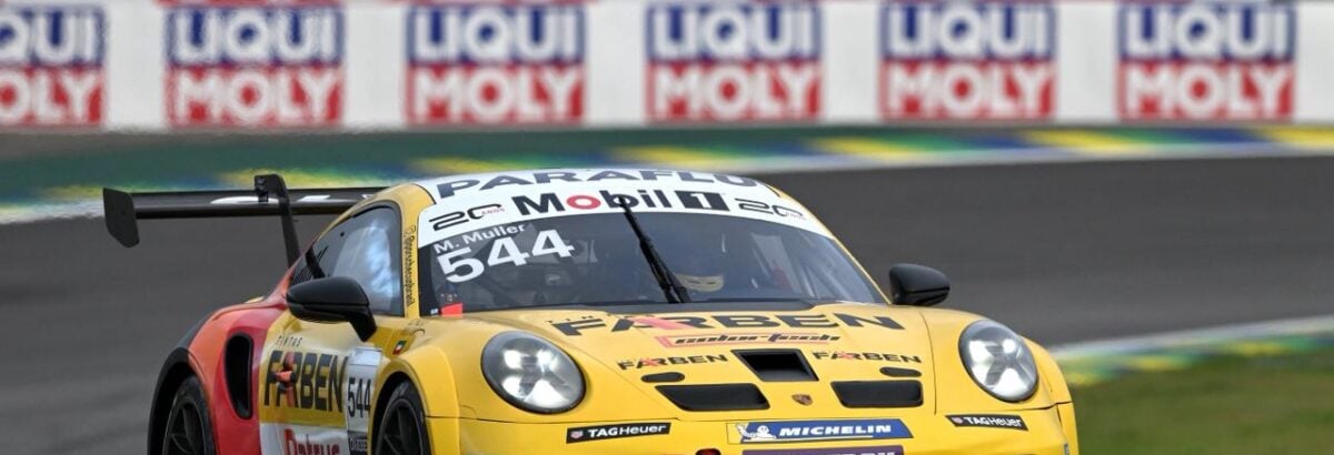 Porsche Cup: Muller é mais rápido do treino livre pré F1 em Interlagos