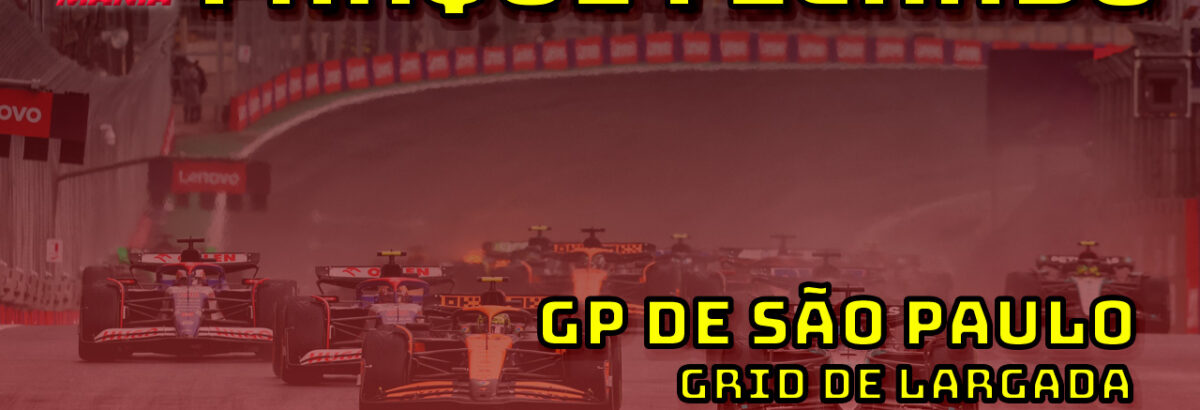 F1 ao vivo: Grid de largada do GP de São Paulo 2025 no Parque Fechado
