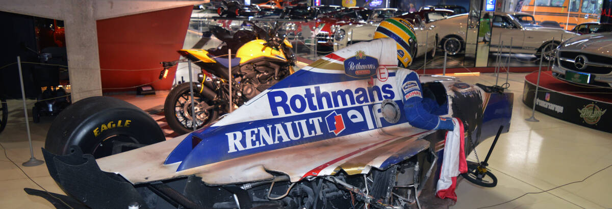 E se Senna tivesse sobrevivido? Obra de arte reconta o último dia de Ayrton na F1