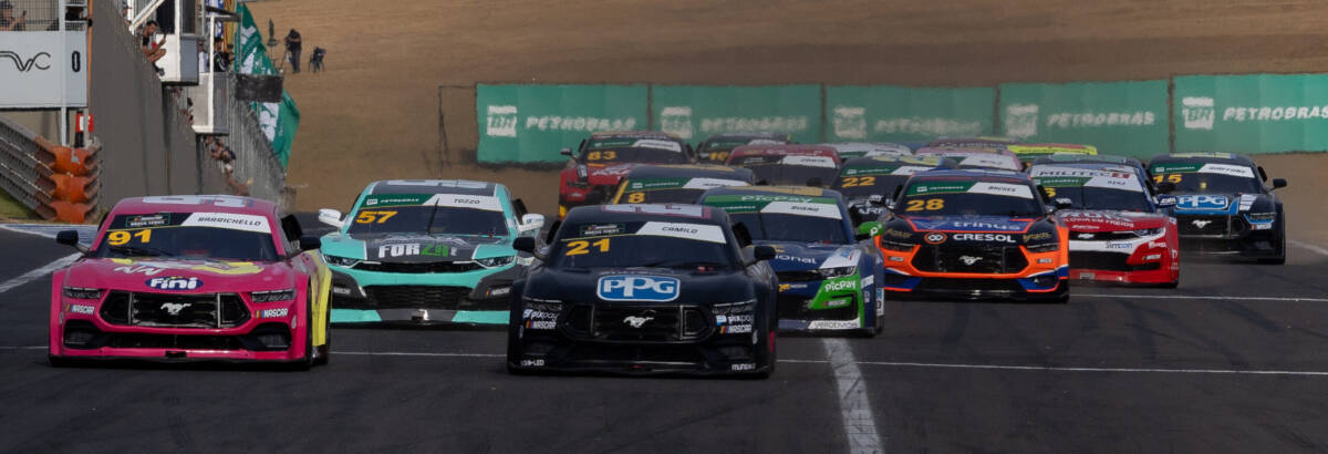 Estrella Galicia é destaque da pista ao pódio na decisão da NASCAR Brasil 2025