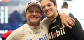 Rubens e Dudu Barrichello correm juntos na final da NASCAR Brasil Series