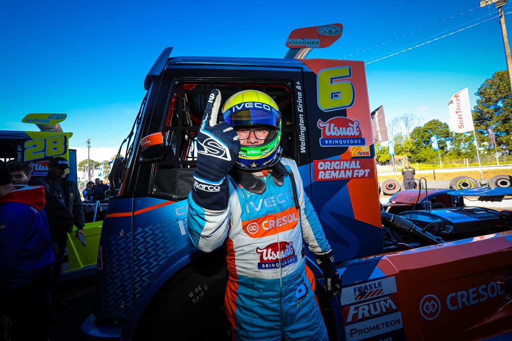 Wellington Cirino chega à final em busca de vitória na Copa Truck