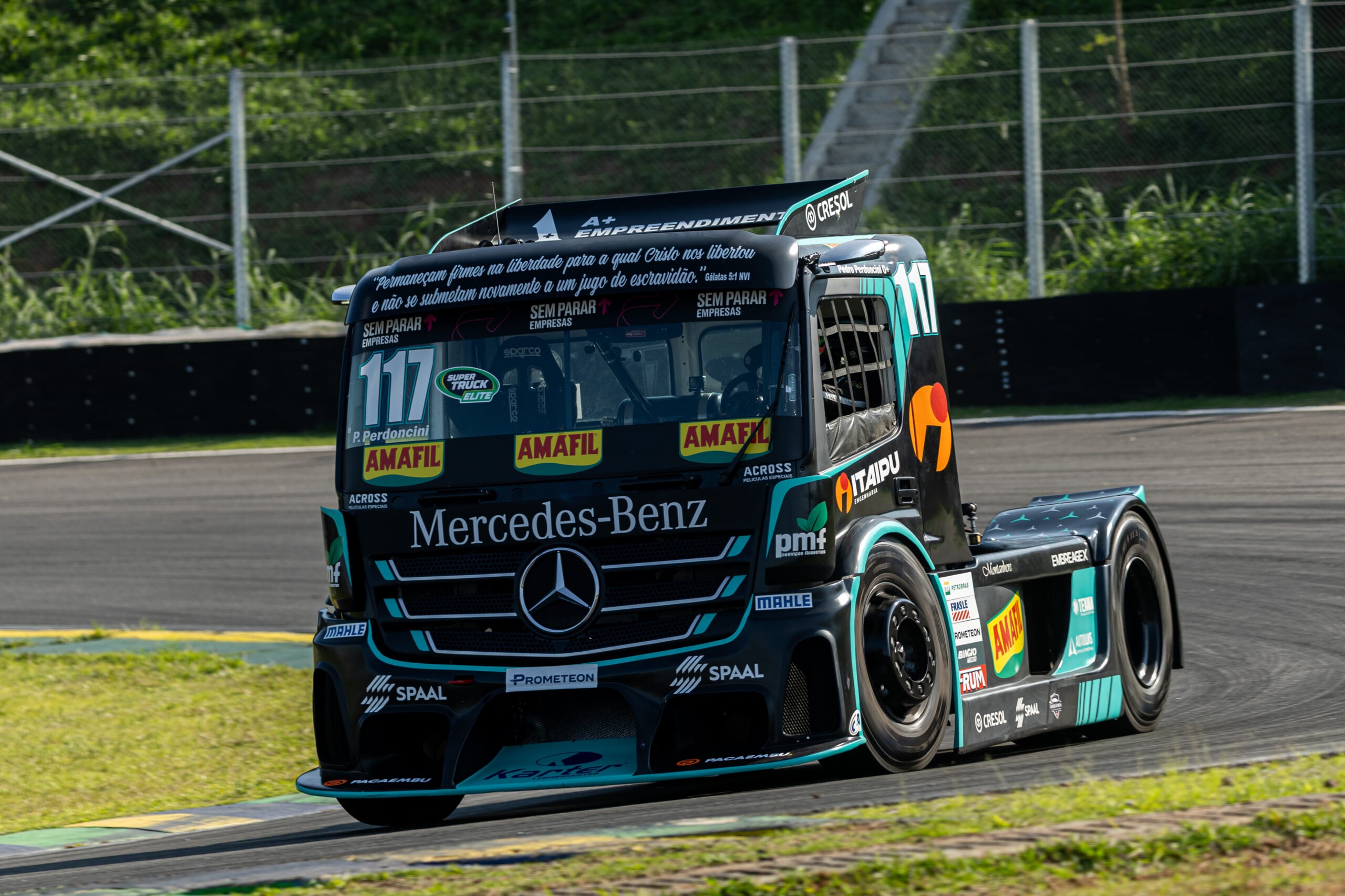 Copa Truck: Totti e Perdoncini repetem dose e lideram último treino em Interlagos