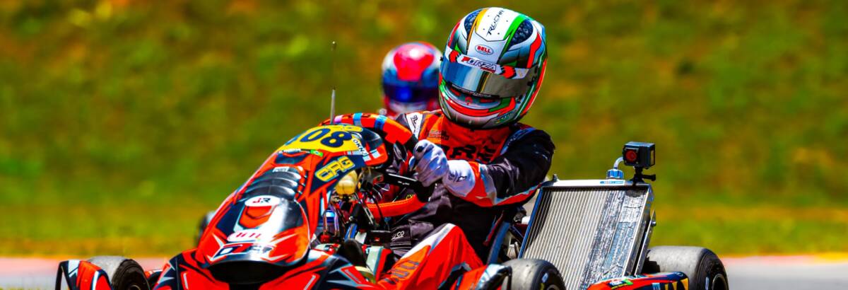 Francisco Rocha garante o vice-campeonato do Paulista Light na OKN Júnior Rookie