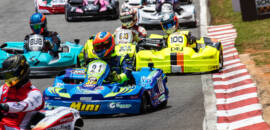 500 Milhas SCHADEK de Kart Granja Viana chega em metade da prova com kart 21 da MV Racing na liderança