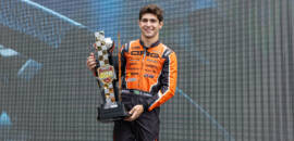 Gabriel Gomez coloca kart 119 da TR3 Motors na pole position das 500 Milhas SCHADEK de Kart Granja Viana