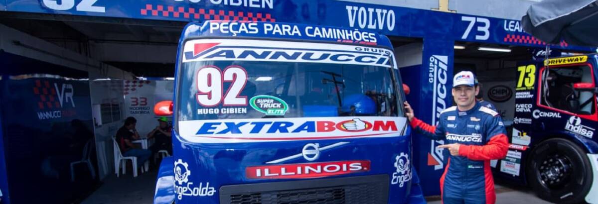 De volta a Interlagos, Hugo Cibien quer vitória na Super Final da Copa Truck
