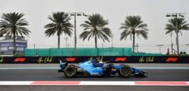 Crawford supera Mini e lidera único treino livre da F2 em Abu Dhabi