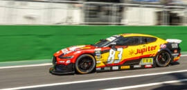 Líder da Special Edition, Gabriel Casagrande destaca bom ritmo do carro após treino da NASCAR Brasil em Interlagos