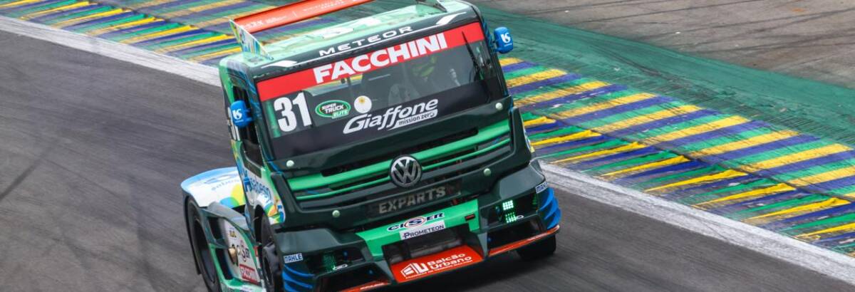 Nic Giaffone lidera treino na decisão da Copa Truck em Interlagos