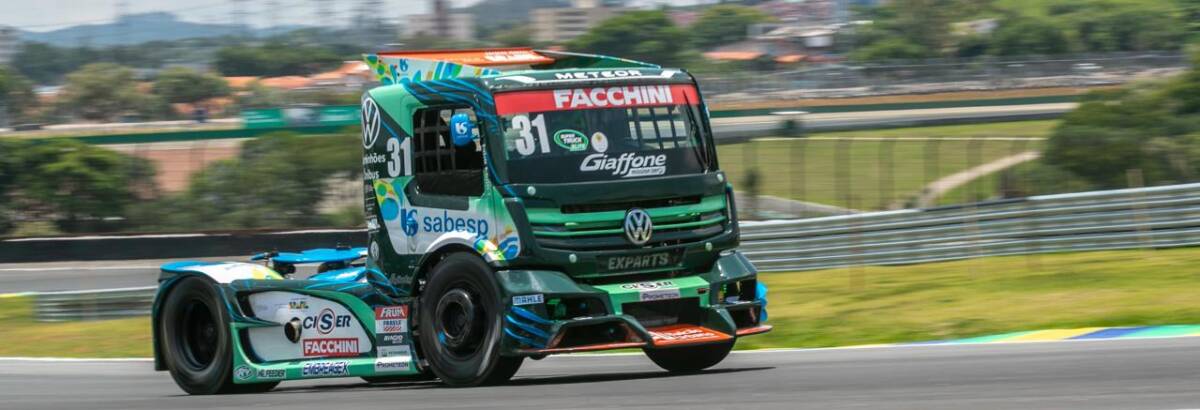 Nic Giaffone garante lugar na segunda fila do grid para decisão da Copa Truck em Interlagos