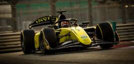 F2: Rafael Câmara crava segundo melhor tempo em seu primeiro teste oficial em Abu Dhabi