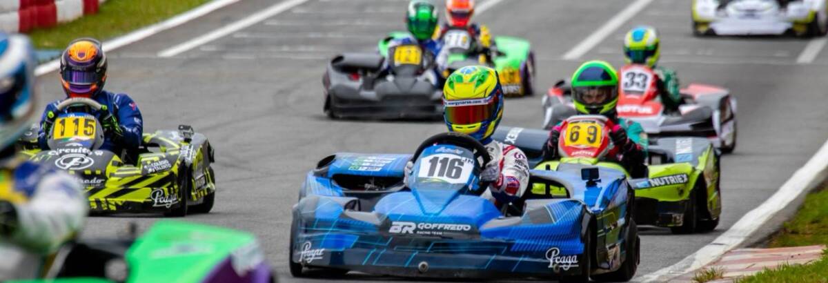 Treinos livres abrem programação das 500 Milhas SCHADEK de Kart Granja Viana em Cotia