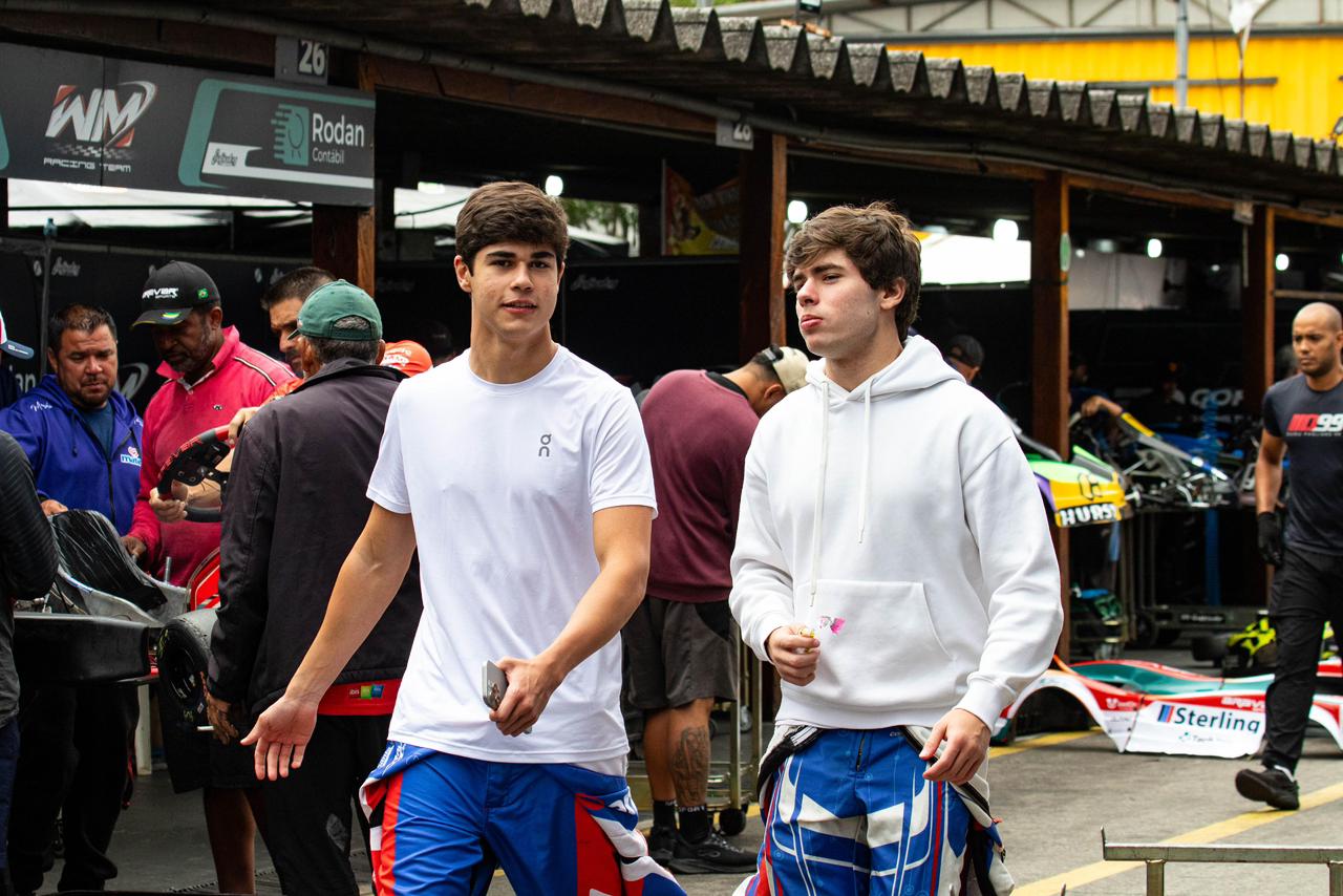 Matheus Ferreira e Matheus Comparatto