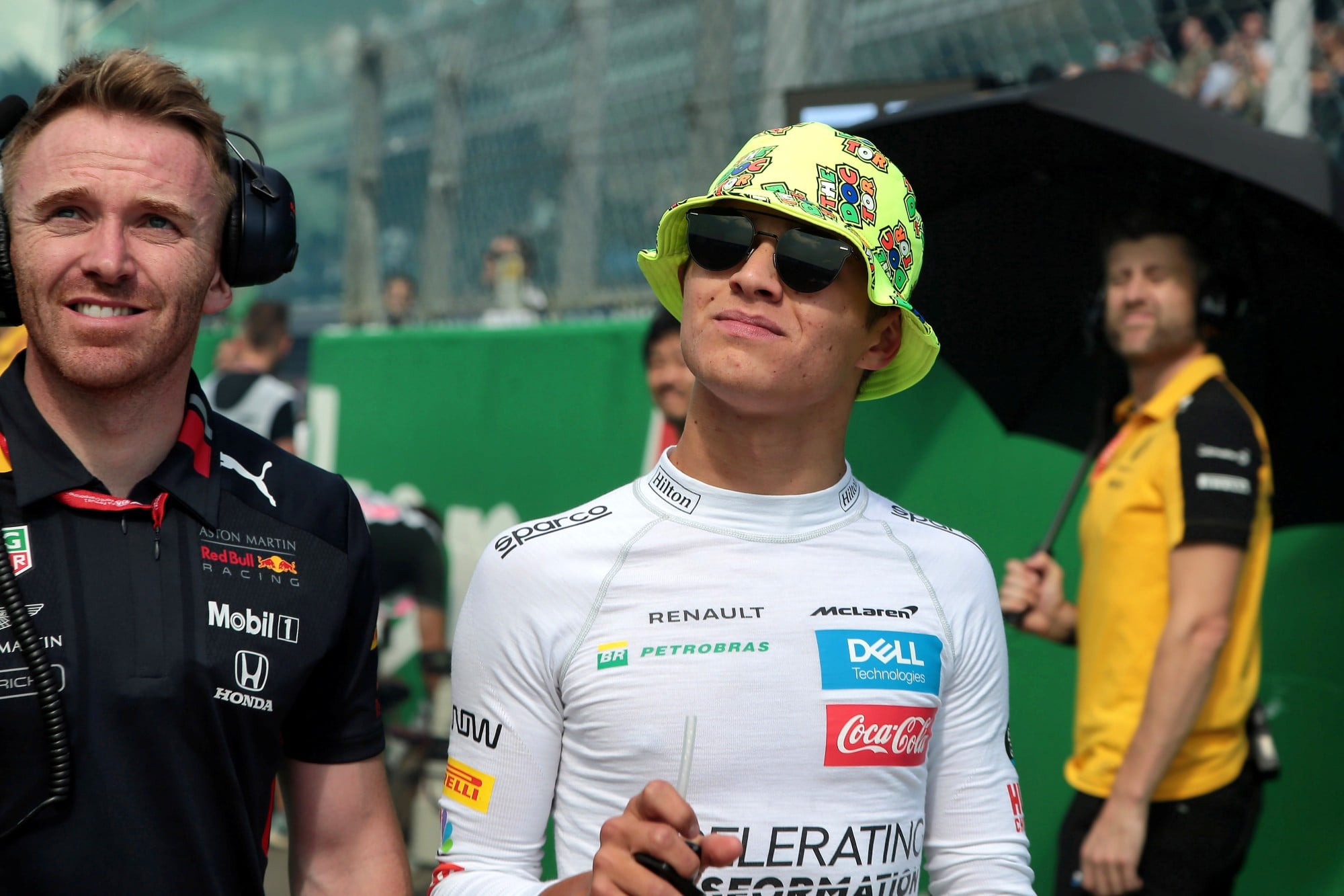 Entre lágrimas, dúvidas e honestidade: como Lando Norris conquistou o mundo Lando Norris (GBR) McLaren on the grid.