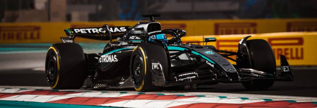 F1: Russell aparece no fim, bate Norris e lidera TL3 do GP de Abu Dhabi