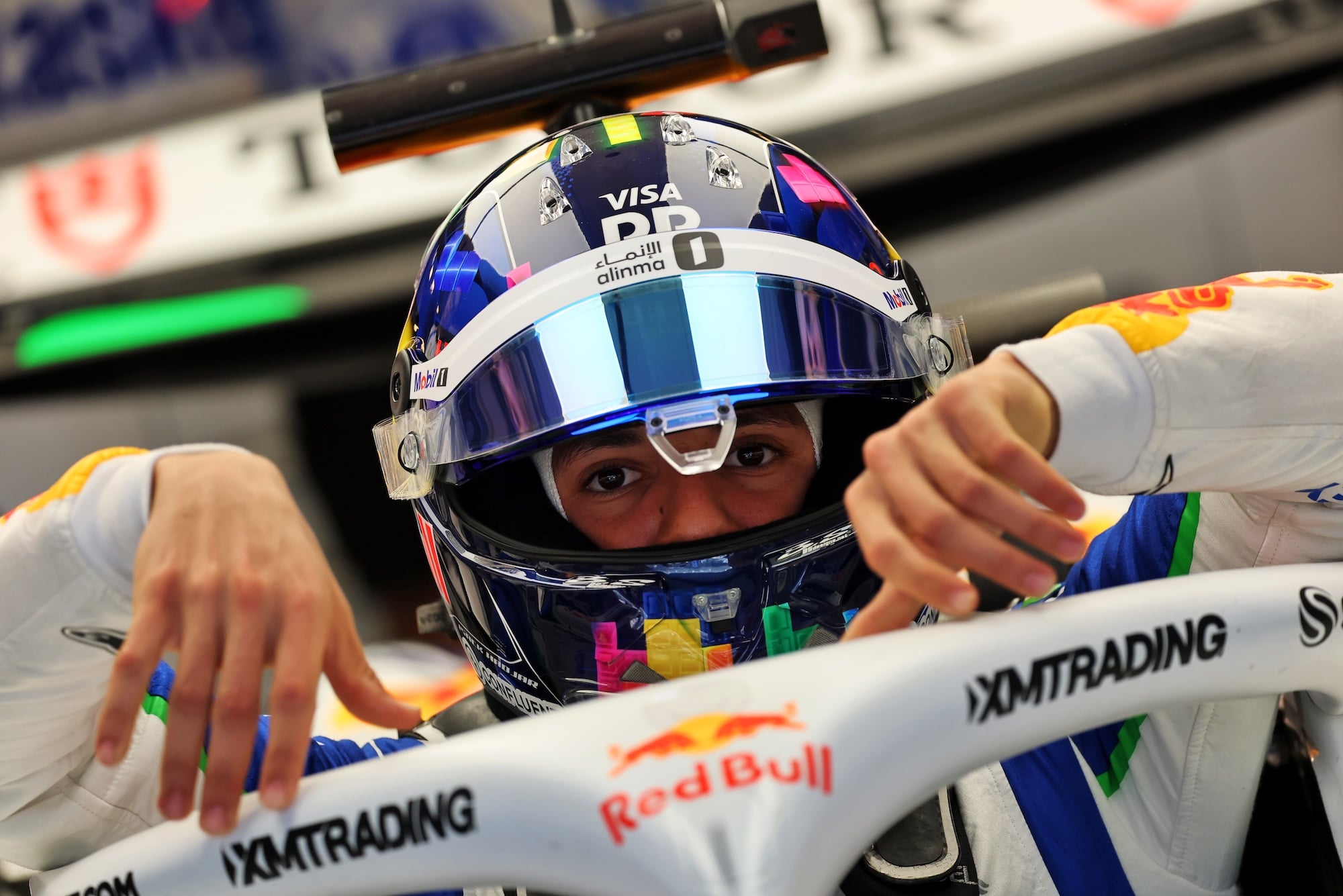 F1: Hadjar comenta primeiras voltas como piloto da Red Bull Racing Isack Hadjar (FRA) Racing Bulls VCARB 02.