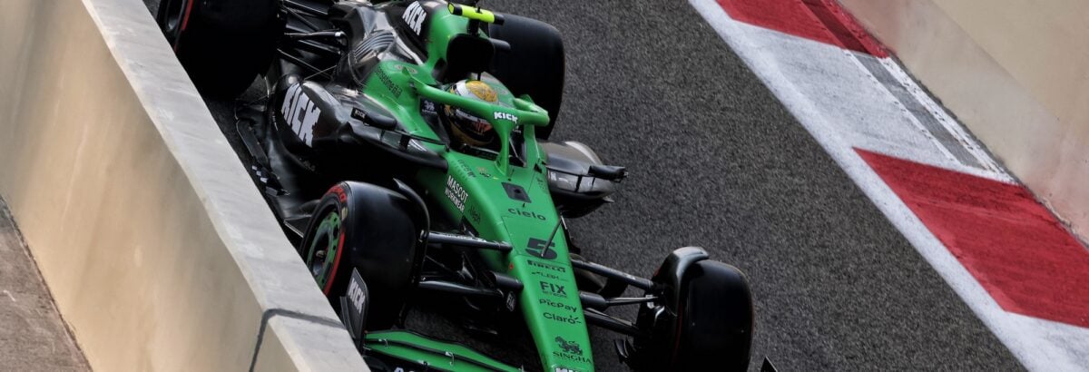 F1: Bortoleto fala em “ótima classificação para acabar o ano” em Abu Dhabi