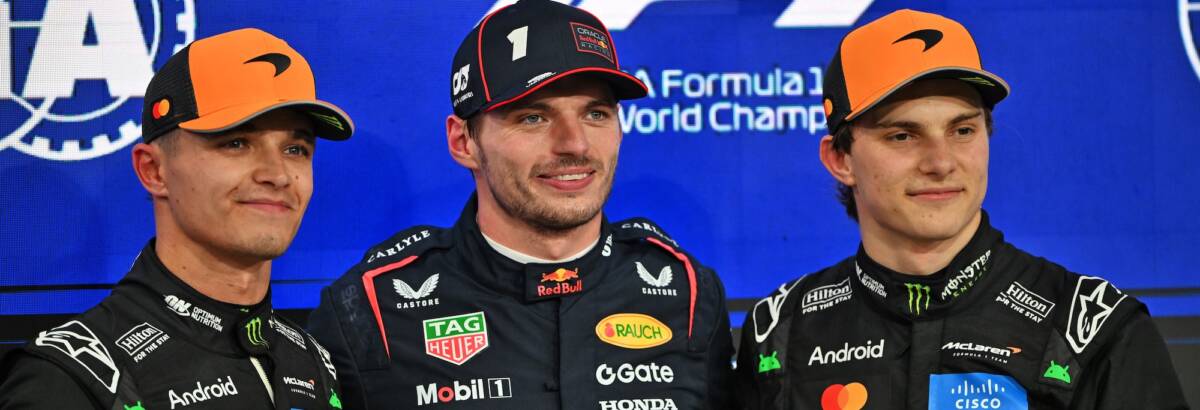 F1: FIA divulga o grid de largada oficial do GP de Abu Dhabi 2025