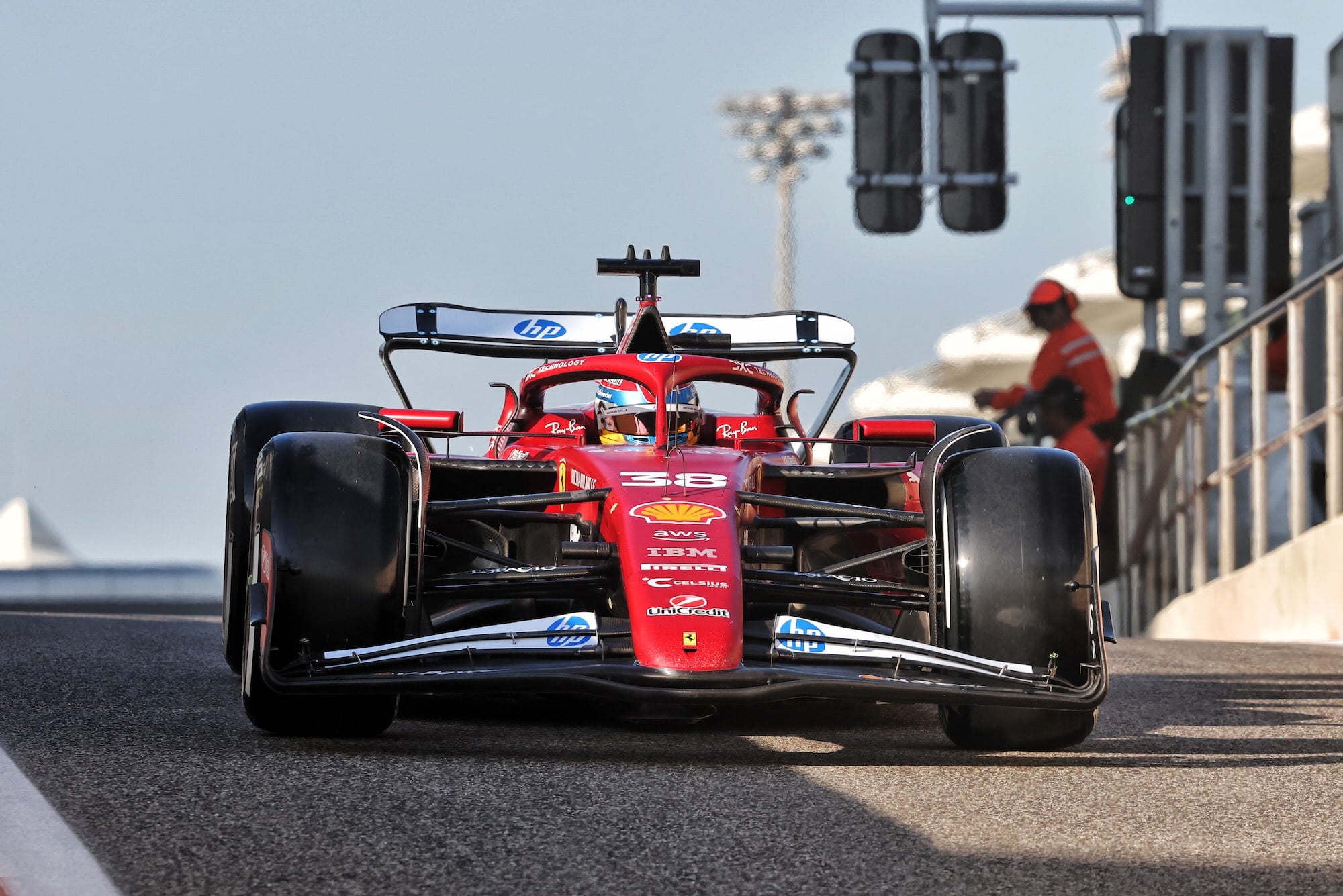 F1: Ferrari encerra teste com foco nos pneus de 2026 e avaliações positivas Dino Beganovic (SWE) Ferrari SF-25 Academy Driver.