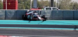 F1: Hirakawa provoca bandeira vermelha na manhã da pós-temporada em Abu Dhabi