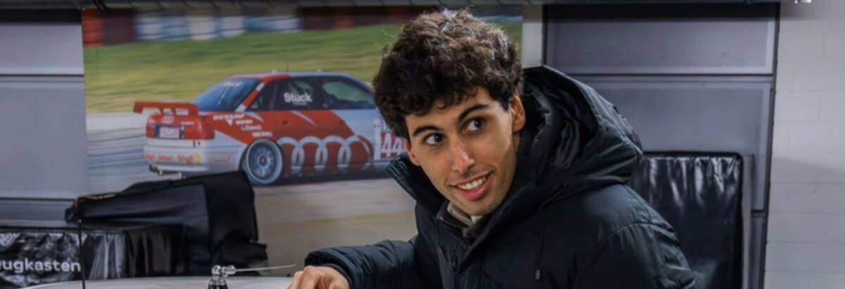 F1: Bortoleto compartilha fotos de visita à fábrica da Audi