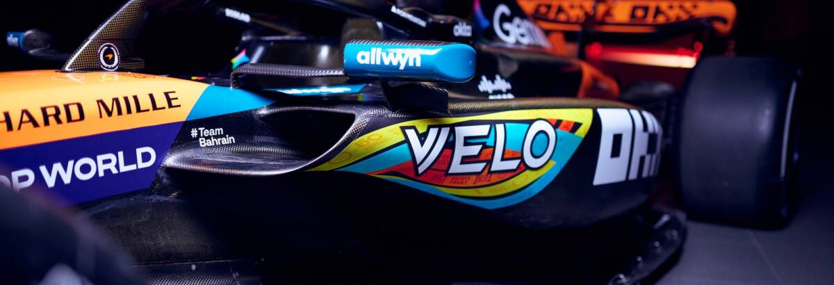 F1: McLaren e VELO revelam pintura especial para Abu Dhabi