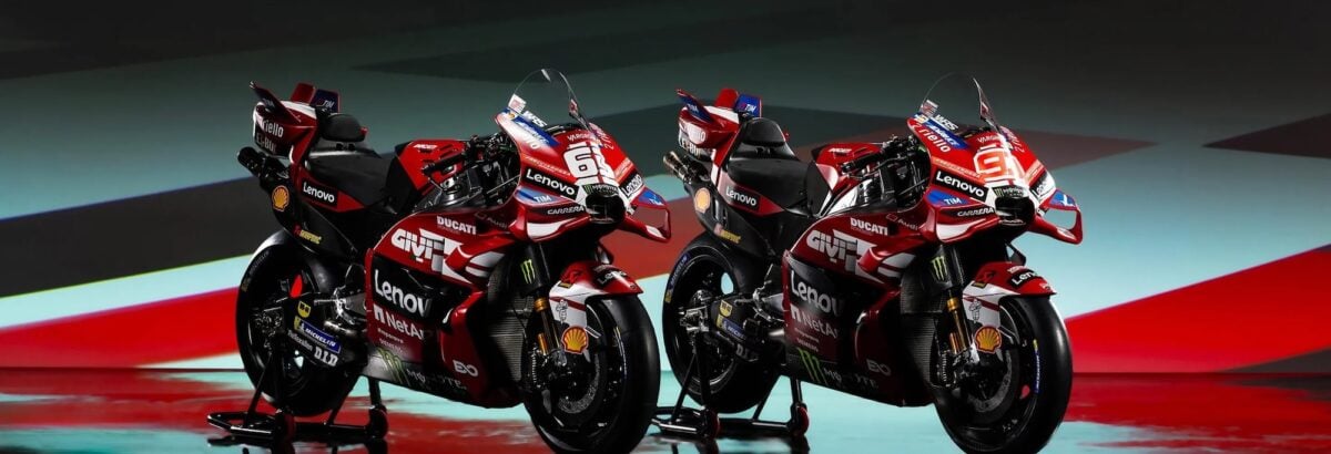 MotoGP: Ducati apresenta nova pintura com Márquez e Bagnaia