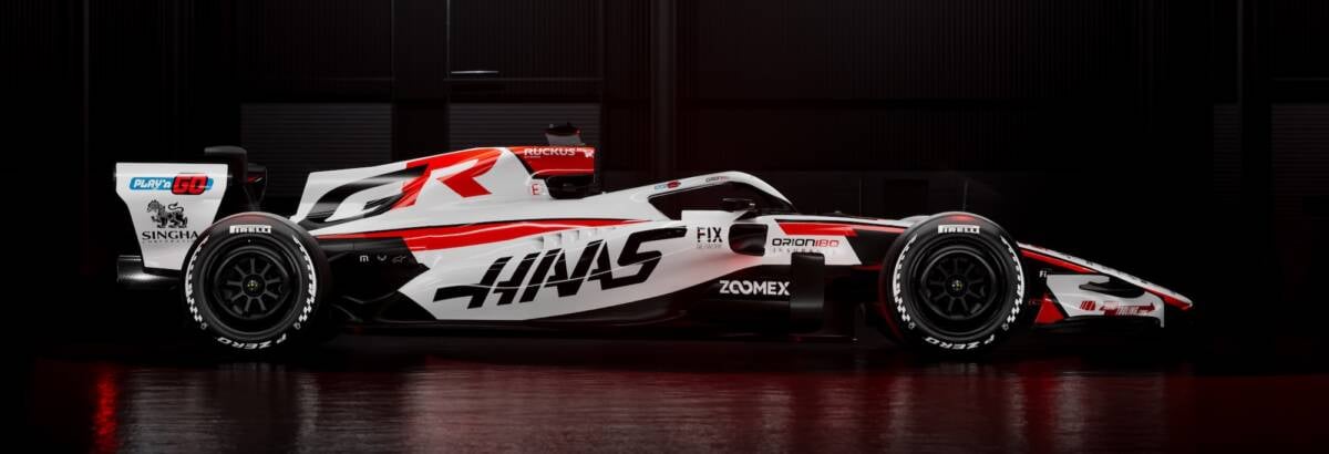 F1: Haas revela ao mundo pintura que usará na temporada 2026
