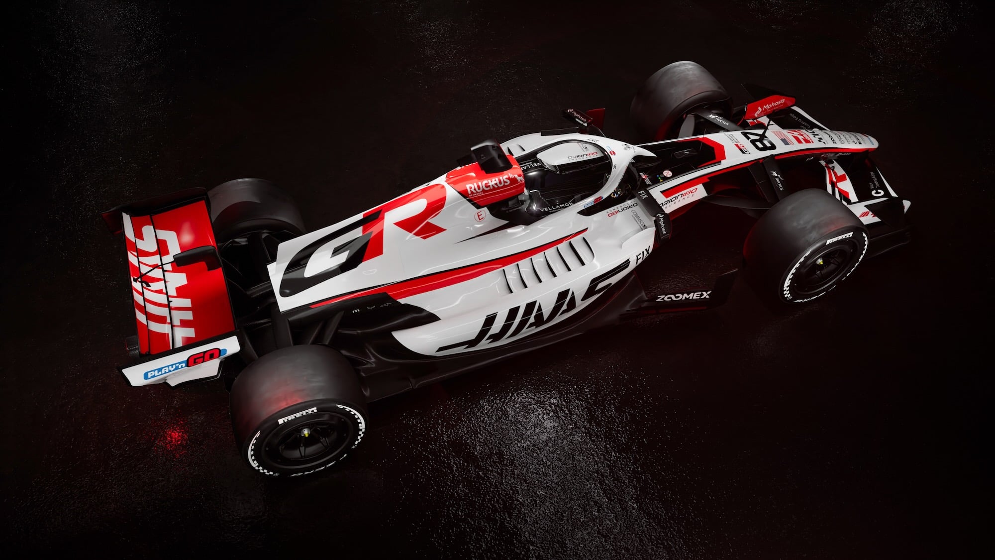 Haas VF-26 - Lançamento Carro/Pintura F1 2026