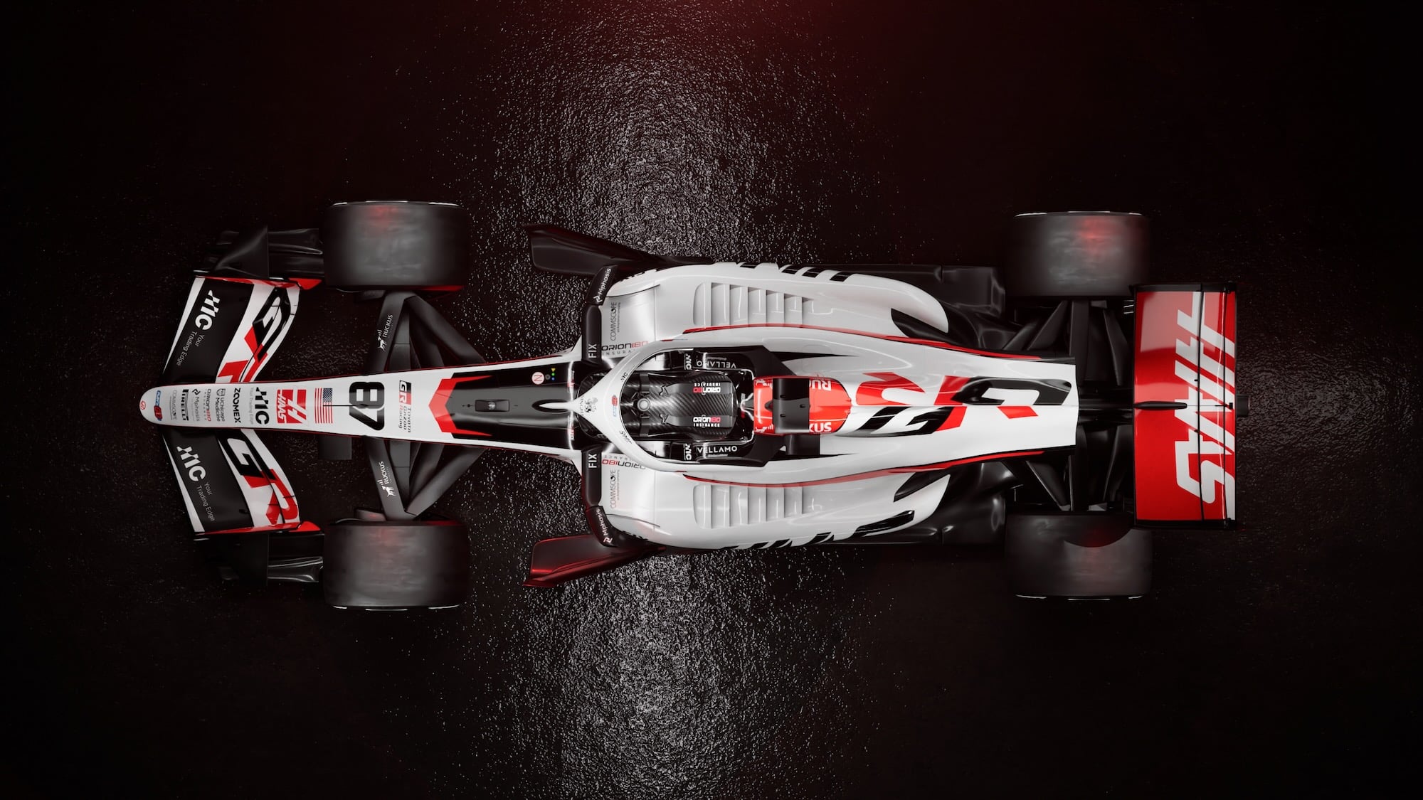 Haas VF-26 - Lançamento Carro/Pintura F1 2026