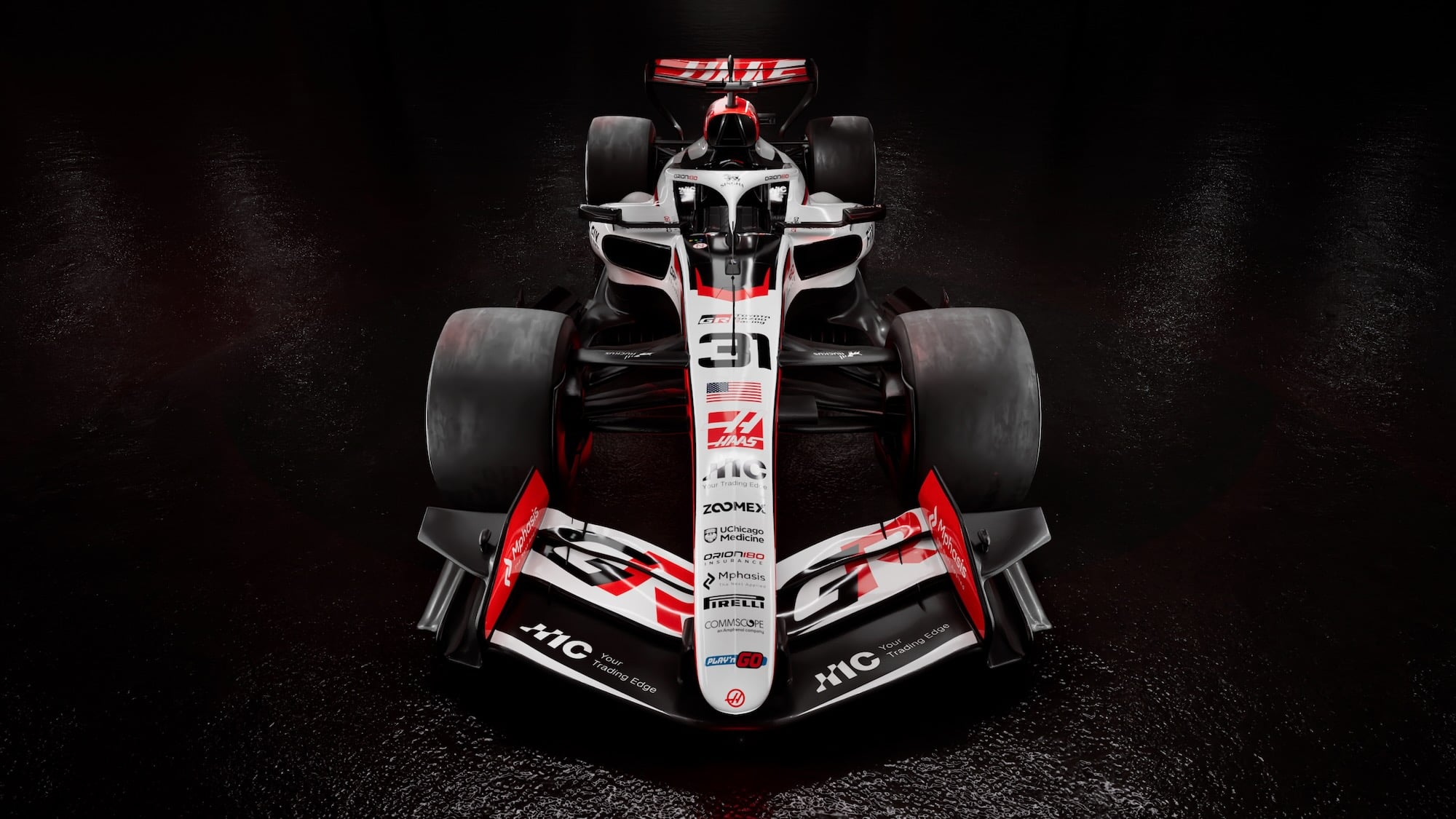 Haas VF-26 - Lançamento Carro/Pintura F1 2026