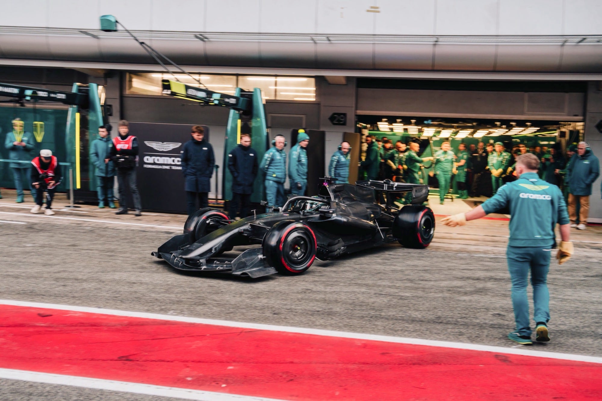 Lance Stroll (Aston Martin) - Testes Barcelona F1 2026