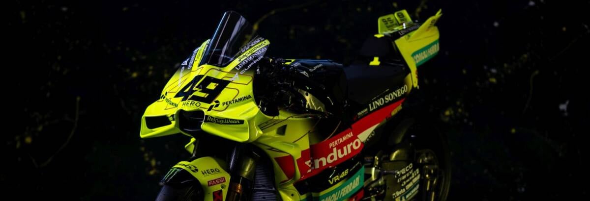 VR46 exibe motos de Morbidelli e Di Giannantonio para a temporada da MotoGP