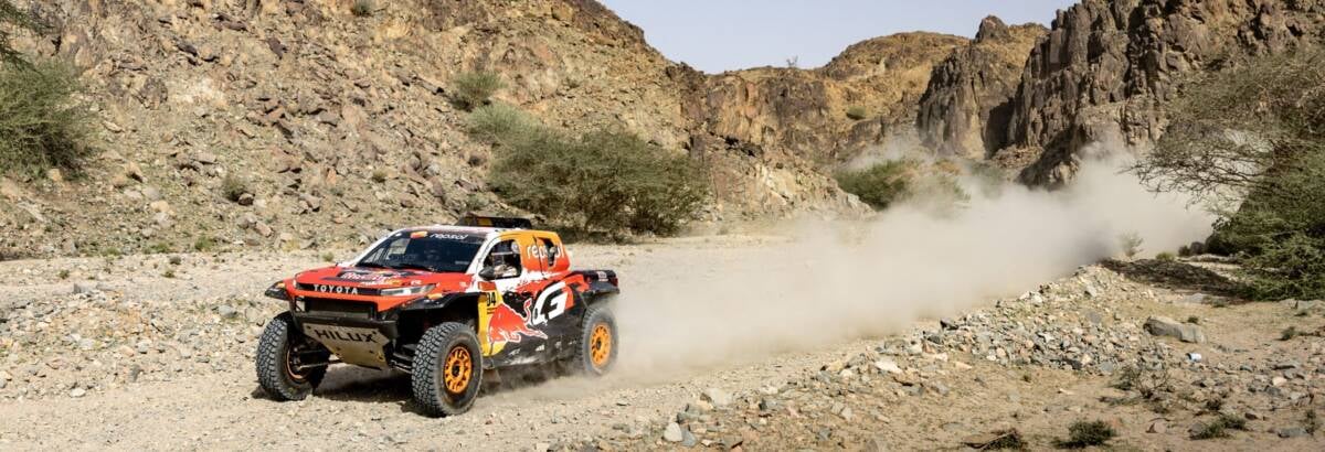 TOYOTA GAZOO Racing completa especial 12 e se aproxima do final do Rally Dakar