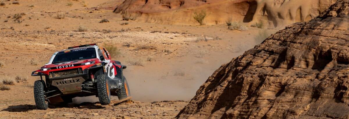 TOYOTA GAZOO Racing vence quarta especial do Dakar e lidera classificação geral